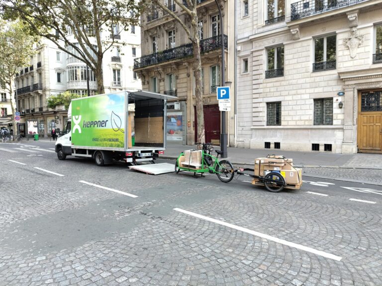 Notre partenariat avec le transporteur Heppner.
Crédit : Boris Delorme